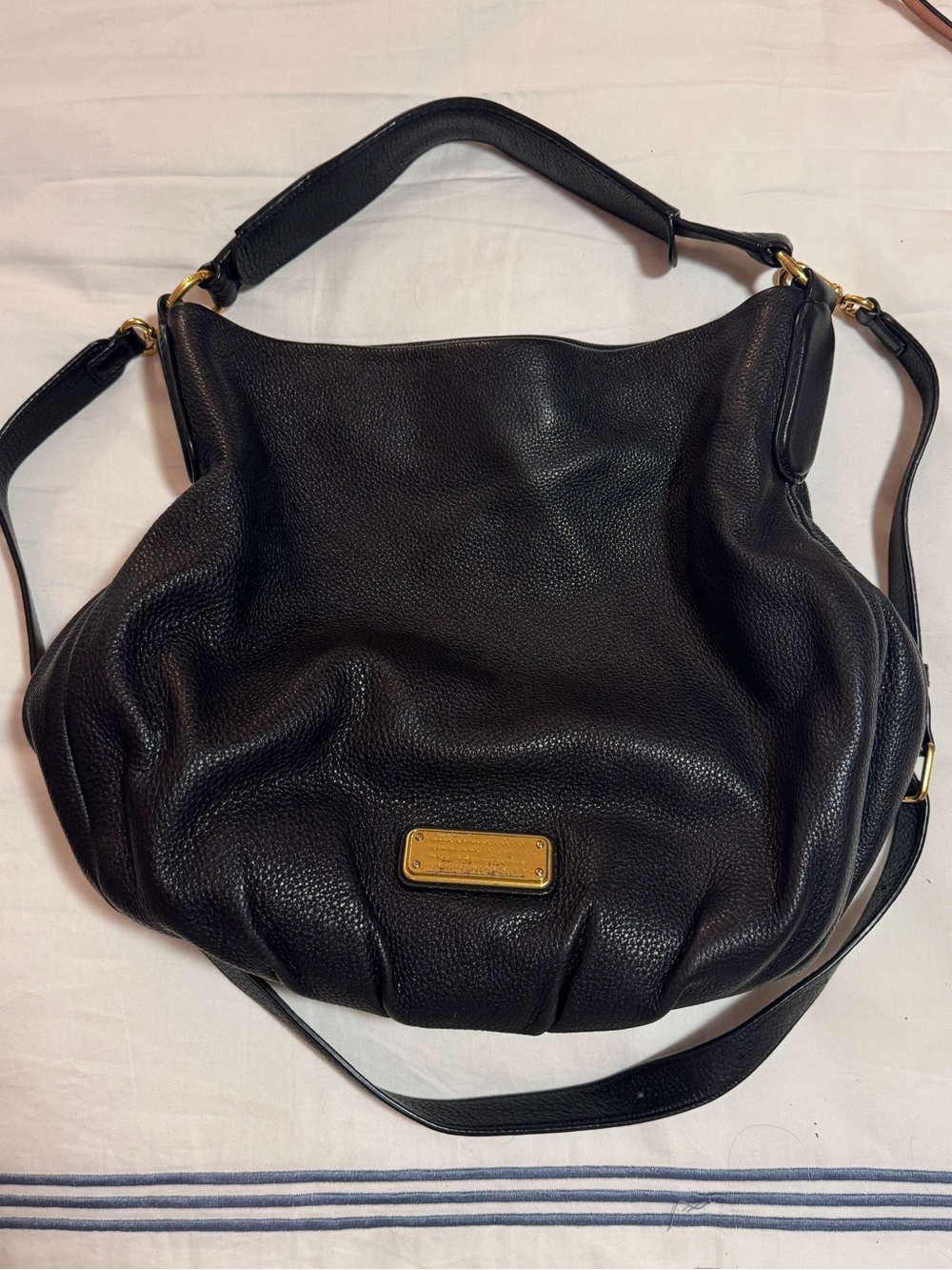 Marc by Marc Jacobs Classic Q Hillier hobo bag with gold-tone hardware